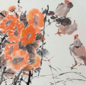 Chen Wen Hsi - Flowers And Chicken (bunga Dan Ayam)