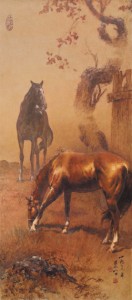 Lee Man Fong - Two Horses