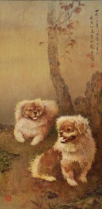 Lee Man Fong - Two Spaniels (Sepasang Anjing Spaniel)