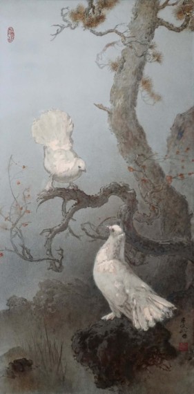 A Pair Of Doves | Masterpiece Auction