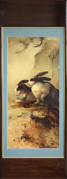 A Pair Of Rabbits (Sepasang Kelinci) | GLOBAL AUCTION