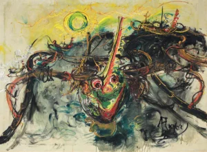 Affandi - Jukung Boat (Perahu Jukung)