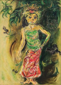 Affandi - Dancer (Penari)