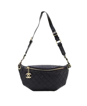 Chanel - Bag Matelasse Calfskin Bum Waist Bag Ghw No 26 No Card