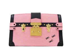 Louis Vuitton - Epi M51698 Pink Trunk Clutch Rfid