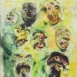 Affandi - The Masks (Topeng-topeng)