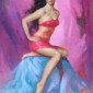 Lady In Red Warp | Masterpiece Auction