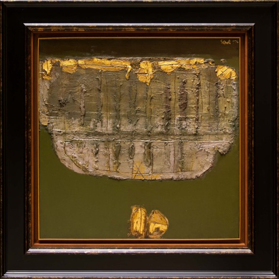 Deteriorated Plane With Golden Remnants | Masterpiece Auction