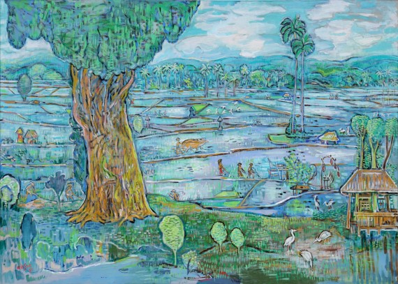 Rice Fields About To Be Planted | Masterpiece Auction