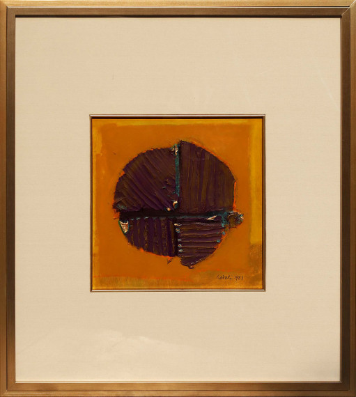 Bongkahan Coklat Di Atas Bidang Kuning | Masterpiece Auction