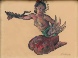 Adrien Jean Le Mayeur De Merpres - Balinese Dancer Adrien Jean Le Mayeur De Merpres - Balinese Dancer