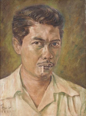 Abdul Aziz - Self Portrait Abdul Aziz - Self Portrait