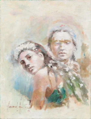 Abdul Aziz - Two Bali Girls Abdul Aziz - Two Bali Girls