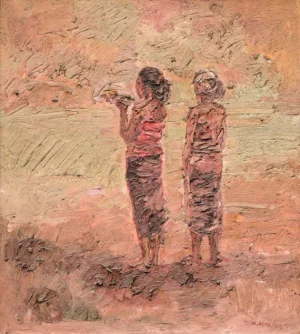 I Nyoman Marsa - Two Balinese Girls I Nyoman Marsa - Two Balinese Girls