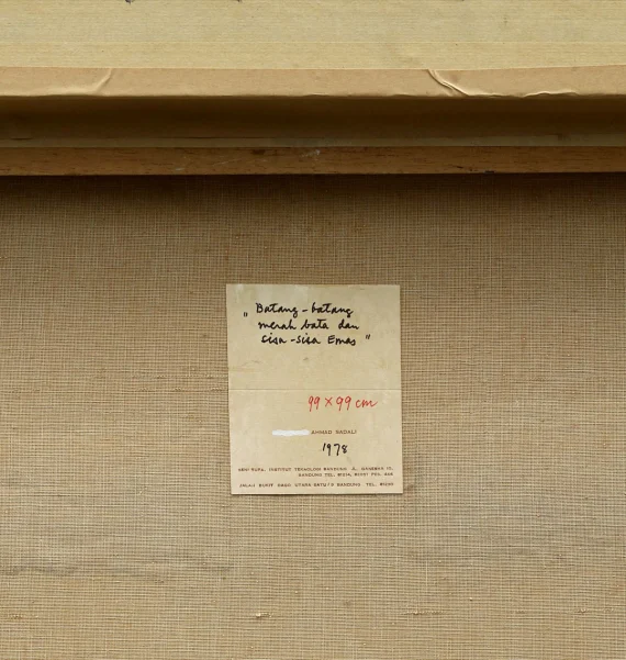 Batang-batang Merah Bata Dan Sisa-sisa Emas (Brick-red Blocks And Remnants Of Gold) | GLOBAL AUCTION