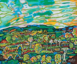 Arie Smit - Bali Landscape (Pemandangan Bali) Arie Smit - Bali Landscape (Pemandangan Bali)