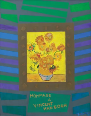 Mochtar Apin - Hommage A Vincent Van Gogh (Homage To Vincent Van Gogh) Mochtar Apin - Hommage A Vincent Van Gogh (Homage To Vincent Van Gogh)
