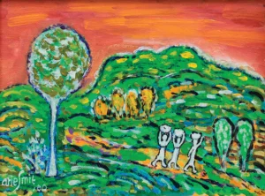 Arie Smit - Landscape In Bali Arie Smit - Landscape In Bali