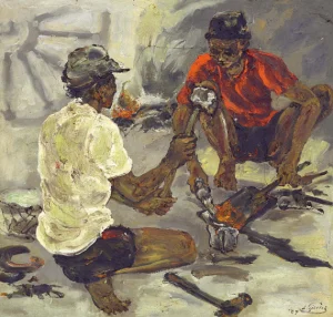 Liem Tjoe Ing - Blacksmith (Pandai Besi) Liem Tjoe Ing - Blacksmith (Pandai Besi)