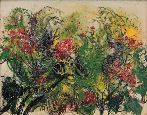 Canna Flowers, 1973
