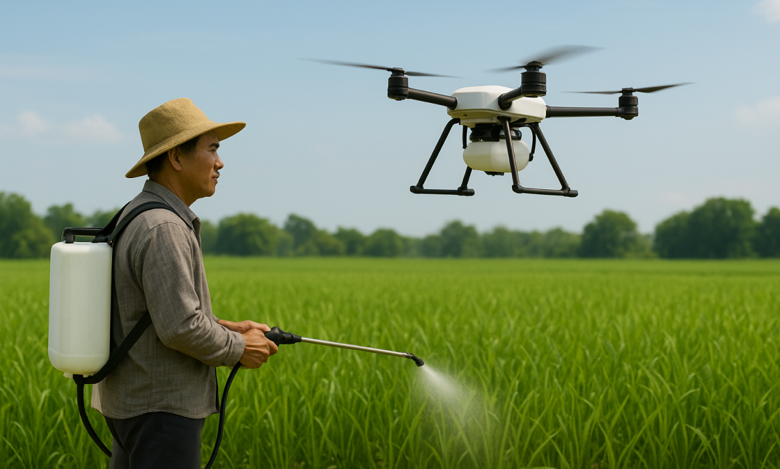 Drone Semprot untuk Sawah Padi: Hasil Panen Lebih Optimal
