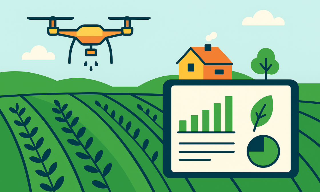 Smart Farming: Saatnya Perusahaan Anda Beralih ke Teknologi Drone