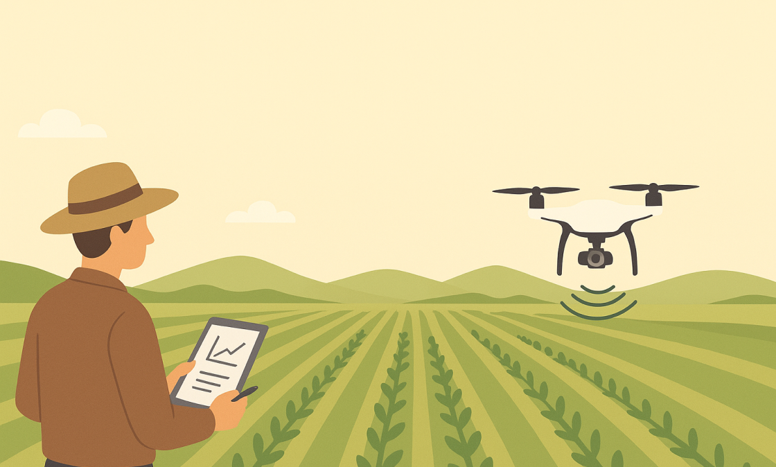 Monitoring Lahan Skala Besar: Drone vs Metode Konvensional