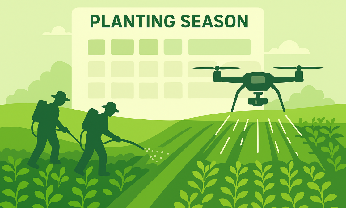 Kenapa Perusahaan Perkebunan Perlu Beralih ke Jasa Semprot Drone untuk Musim Tanam Berikutnya