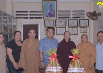 Bạc Liêu: Ban Dân tộc và Tôn giáo chúc tết Ban Trị sự GHPGVN tỉnh