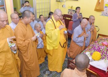 Bạc Liêu: Lễ nhập kim quan Thượng toạ Thích Thanh Nhân