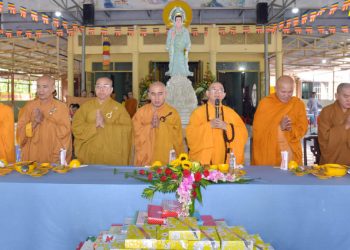 Bạc Liêu: Lễ Vu lan Báo hiếu và dâng Pháp y ca sa tại chùa Hưng Long
