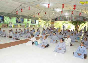 Bạc Liêu: Khóa tu một ngày an lạc tại chùa Giác Viên