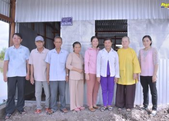 Bạc Liêu: Ban Từ thiện Phật giáo huyện Hồng Dân hỗ trợ nhà tình thương cho hộ khó khăn
