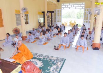 Bạc Liêu: Khóa tu Một ngày an lạc tại chùa Bửu Thanh