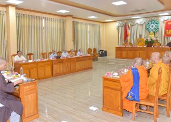 Bạc Liêu: Ban Thường trực họp triển khai tổ chức đại hội Phật giáo cấp huyện