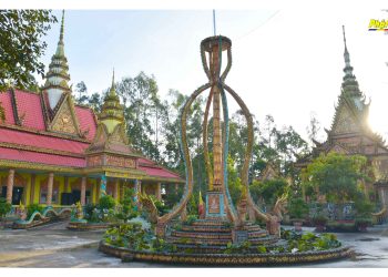 Bạc Liêu: Phật tử Chùa Đìa Muồng trong hoạt động đón mừng Lễ Sen Dolta