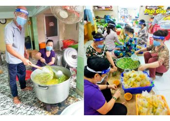 Bạc Liêu: Ban Từ thiện Pháp Quang hỗ trợ hơn 40.000 suất ăn cho các khu cách ly trên địa bàn Thị xã Giá Rai