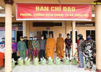 Bạc Liêu: Tịnh xá Ngọc Giác trao 120 phần quà cho bà con tại xã Hưng Hội