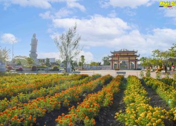 Bạc Liêu: Vẻ đẹp các tự viện trong không gian Xuân mới
