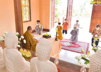 Bạc Liêu: Lễ Quy y Tam Bảo tại Tổ đình Long Phước nhân dịp rằm Thượng ngươn