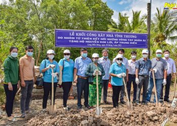 Bạc Liêu: Ban Từ thiện Phật giáo Thành phố khởi công xây dựng nhà tình thương tại huyện Đông Hải