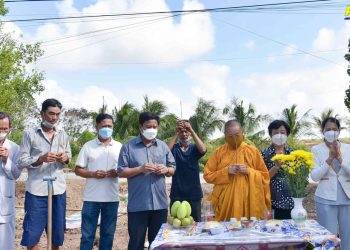 Bạc Liêu: Phật giáo Bạc Liêu khởi công xây dựng căn nhà tình thương AN CƯ số 3 tại huyện Hòa Bình