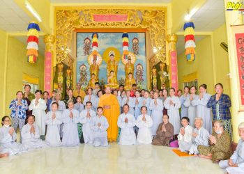 Bạc Liêu: Khóa tu Một ngày an lạc lần thứ 2 năm 2022 tại chùa Bửu Thanh