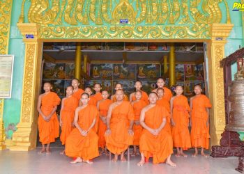 Bạc Liêu: Kỳ thi cuối khóa lớp dự bị sơ cấp Phật học Nam tông Khmer tại chùa Kim Cấu