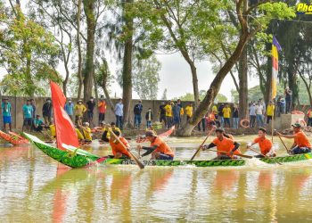 Bạc Liêu: Chùa Soryaram tổ chức ngày hội đua ghe Ngo lần thứ I mừng Tết Chol Chnam Thmay 2022