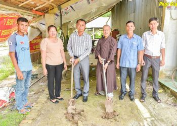 Bạc Liêu: Phật giáo Bạc Liêu khởi công xây dựng căn nhà tình thương AN CƯ Số 7 tại huyện Hồng Dân