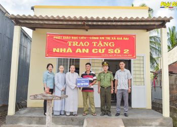 Bạc Liêu: Phật giáo Bạc Liêu trao tặng căn nhà tình thương AN CƯ Số 2 tại thị xã Giá Rai