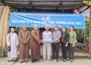 Bạc Liêu: Phật giáo Bạc Liêu khởi công xây dựng nhà tình thương AN CƯ Số 6 tại huyện Phước Long