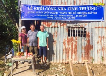 Bạc Liêu: Ban Từ thiện Phật giáo thành phố Bạc Liêu khởi công xây dựng 2 căn nhà tình thương tại phường 1 và phường 5