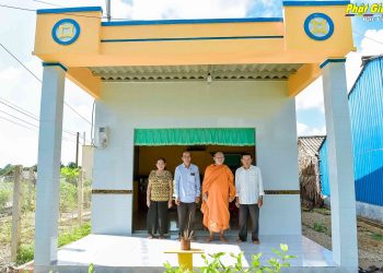 Bạc Liêu: Chùa Buppharam phối hợp cùng chính quyền trao tặng 2 căn nhà tình thương tại ấp Cái Giá